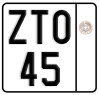 License plate of Greece, Motorcycles