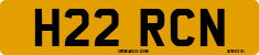 License plate of the United Kingdom, 1983 year system