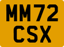 License plate of the United Kingdom, 2001 year system