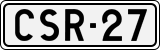 License plate of Finland, Cars