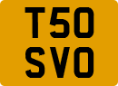 License plate of the United Kingdom, 1983 year system