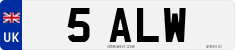 License plate of the United Kingdom, 1932 year system