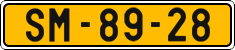 License plate of the Czech Republic, Commercial vehicles (1960)