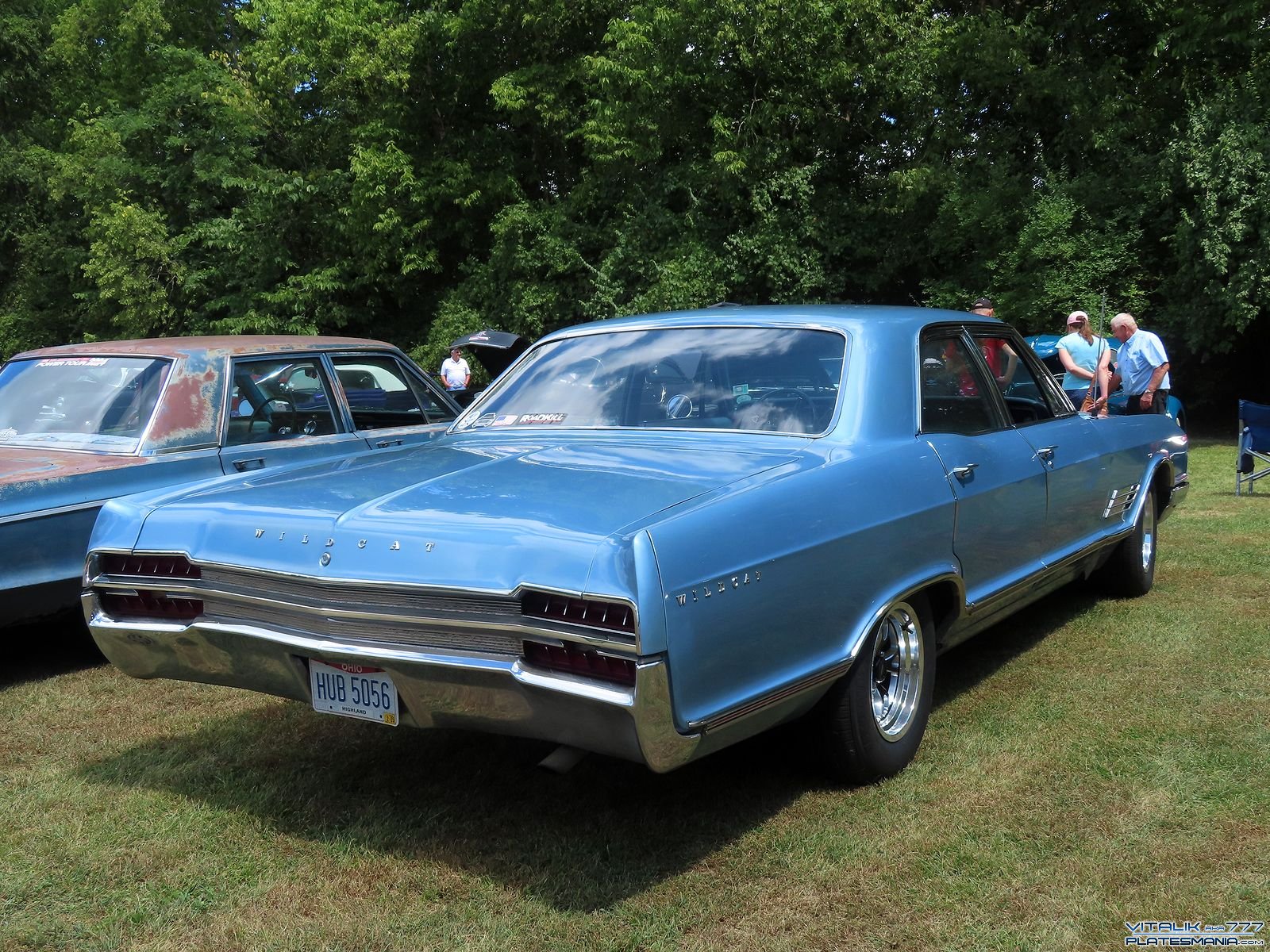 HUB 5056, Buick Wildcat 2nd gen 1966 4-door Sedan (46469; B-body), 1st facelift, 1965–1966