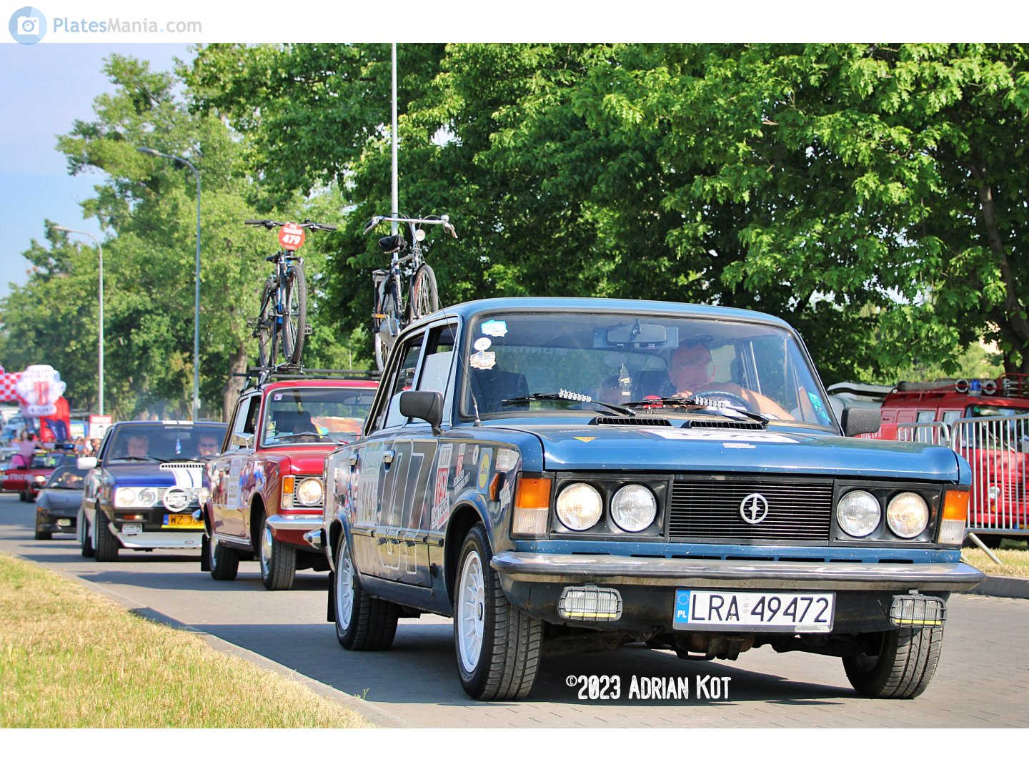 LRA 49472, FSO 125p 1st gen Sedan, 1983–1991