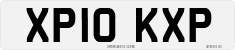 License plate of the United Kingdom, 2001 year system