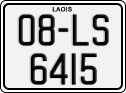 License plate of Ireland, Regular plates
