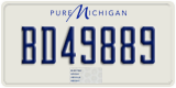 Michigan, Weighted Truck (AB12345)