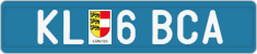 License plate of Austria, Dealer