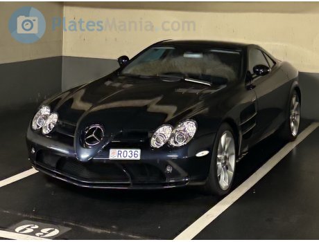 R036, Mercedes-Benz SLR McLaren