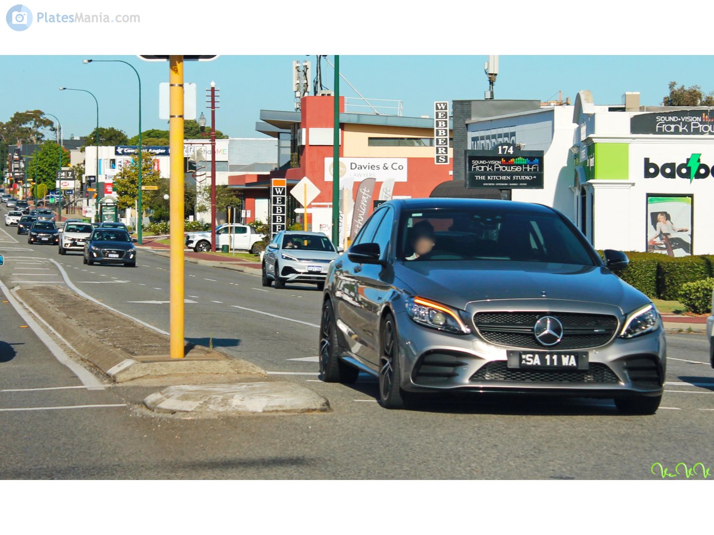 SA 11 WA, Mercedes-Benz C-Klasse 4th gen Sedan (W205), 2014–2021