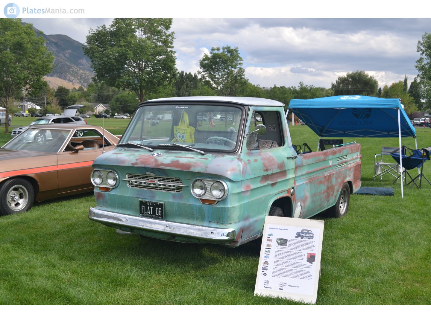 FLAT 06, Chevrolet Corvair 1st gen (95) Pick-Up (R12; Z-body), 1961–1964