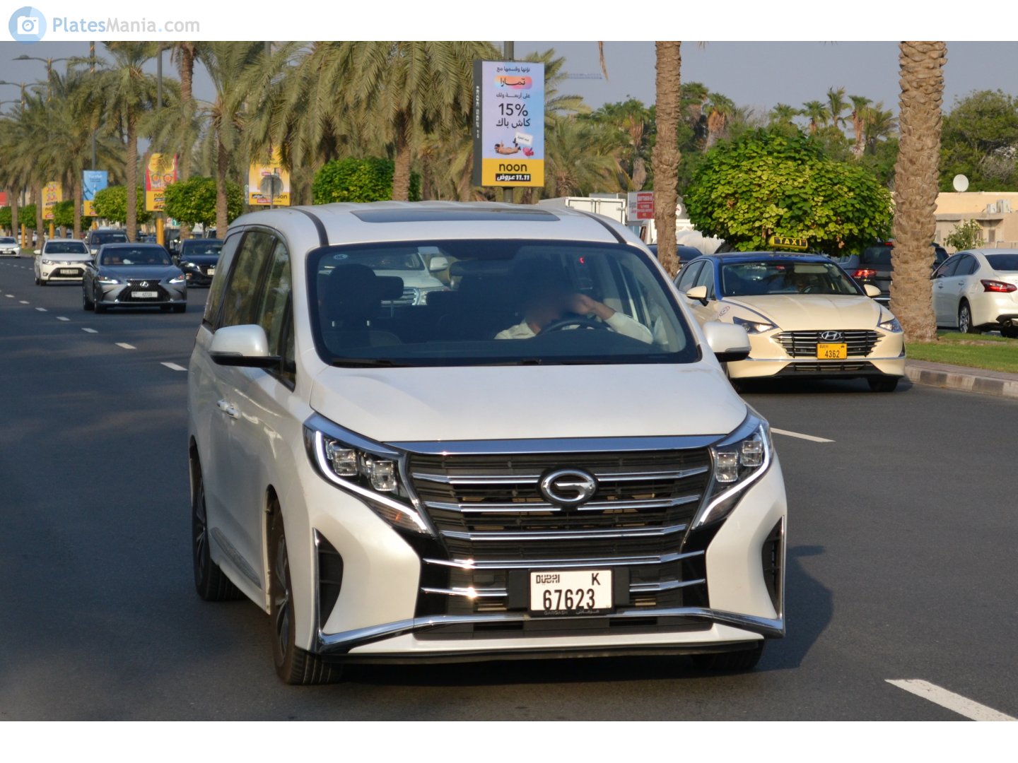 K 67623, GAC GN8 / M8 1st gen GN8, facelift, 2020–