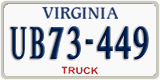Virginia, Trucks (AB12-345)