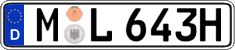 German license plate, Plates for oldtimers (type 