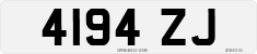 License plate of the United Kingdom, 1932 year system
