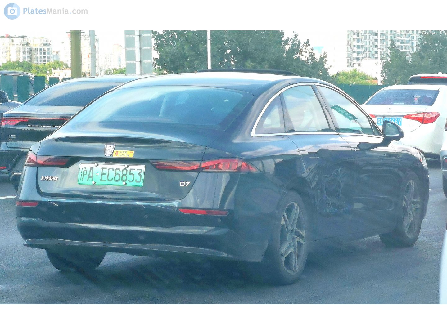 沪A·EC6853, Roewe D7 1st gen EV, 2023–