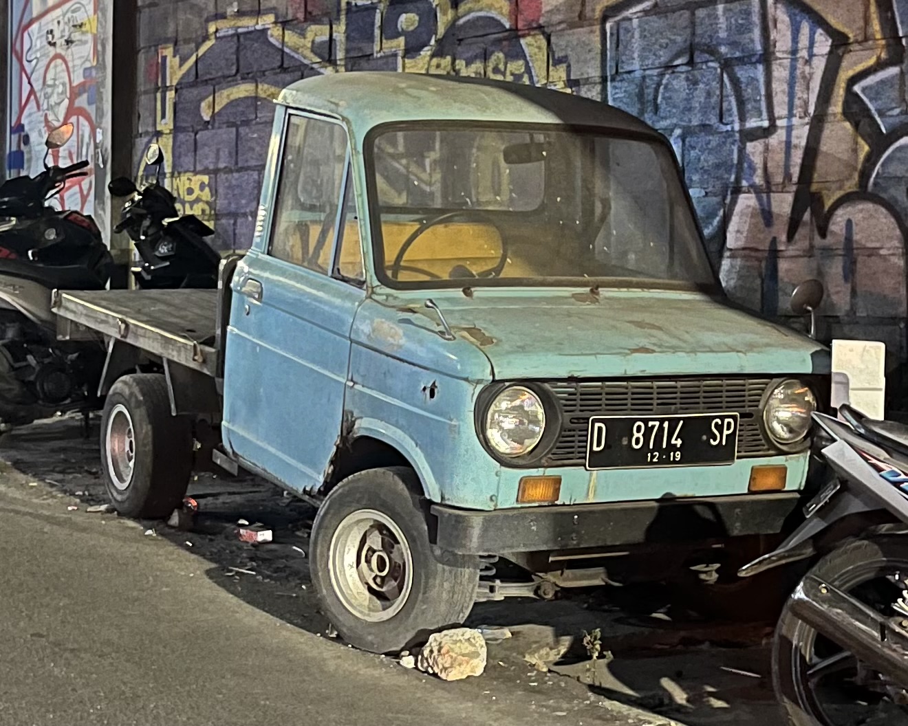 D 8714 SP, Suzuki Carry 2nd gen Suzulight Carry Pickup (L20), 1965–1969