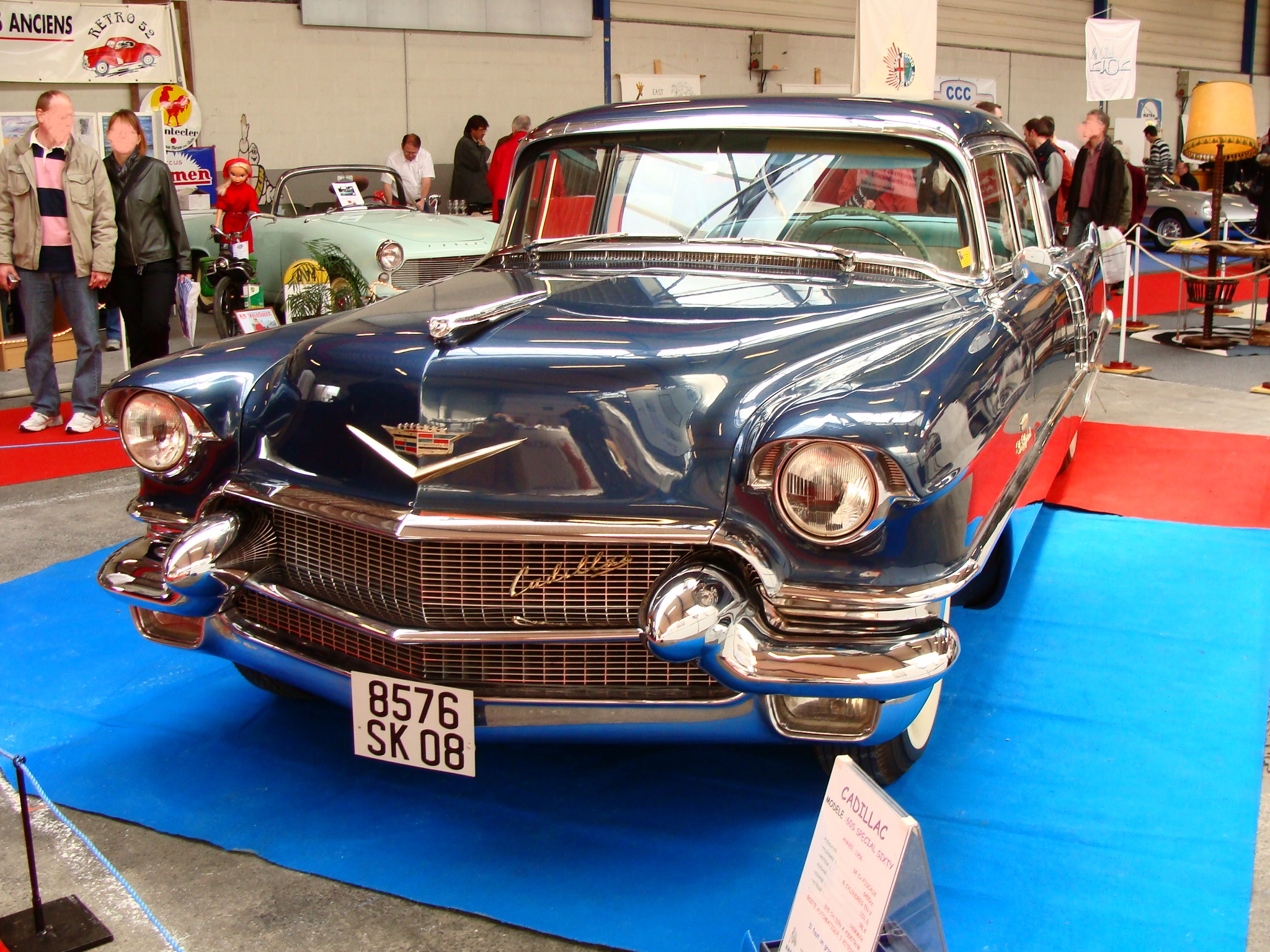 8576 SK 08, Cadillac Sixty Special 5th gen 1956 (6019; C-body), 2nd facelift, 1955–1956
