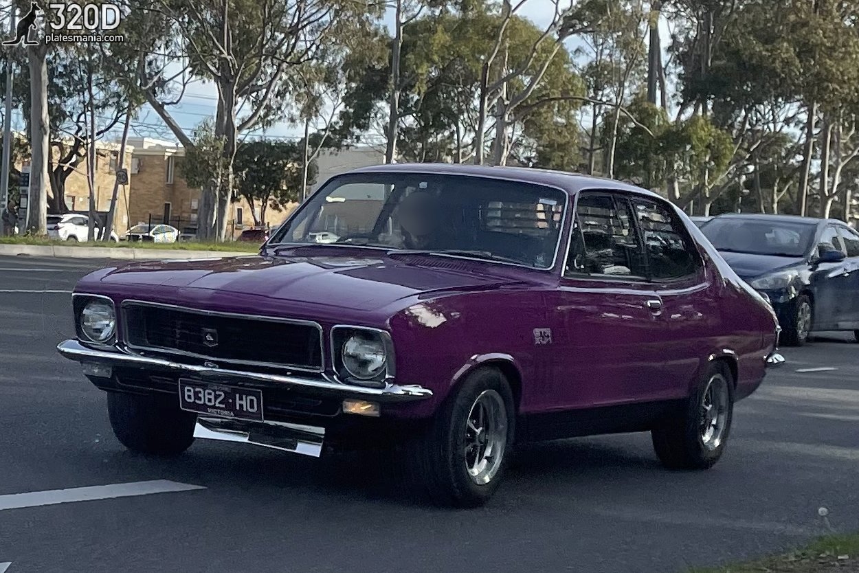 8382-H0, Holden Torana 2nd gen 2-door Sedan (LC/LJ/TA), 1969–1975