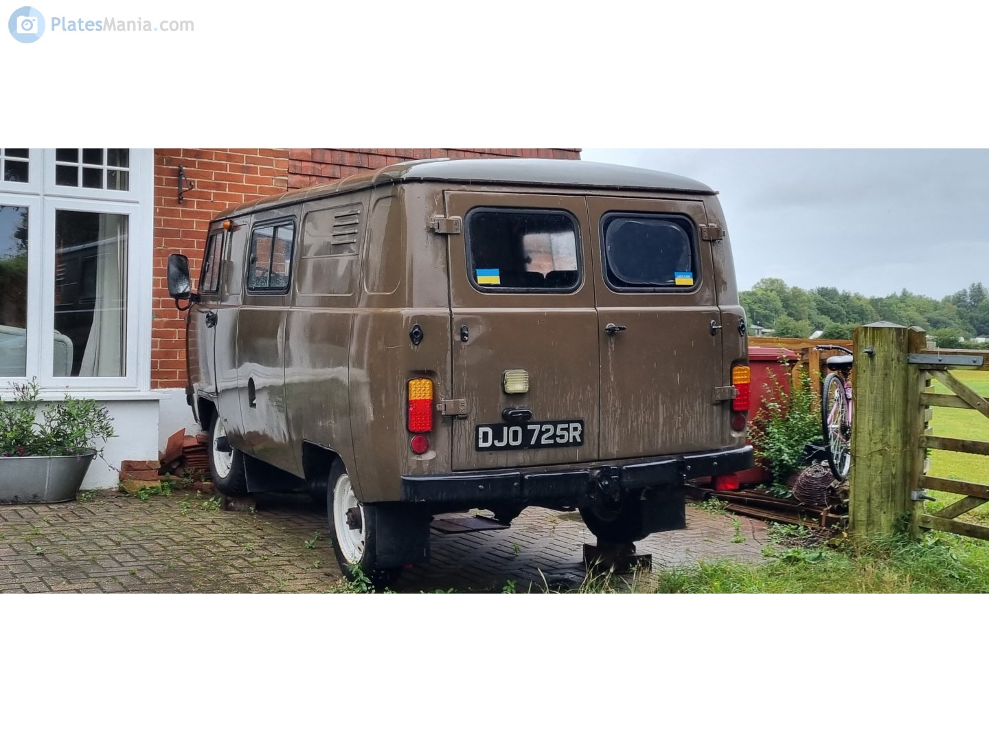 DJO725R, UAZ 452 452/3741 All-metal Van, 1965–