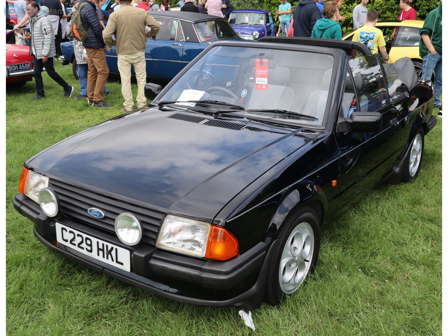 C229HKL, Ford Escort 3rd gen Cabriolet (ALD; Global-market), 1983–1986