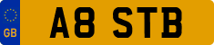 License plate of the United Kingdom, 1983 year system