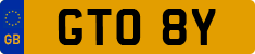License plate of the United Kingdom, 1963 year system