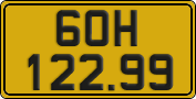 License plate of Vietnam, Commercial vehicles