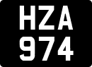 License plate of the United Kingdom, 1932 year system
