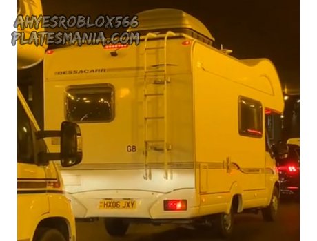 HX06 JXY, Swift Motorhomes Bessacarr