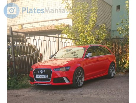 о734нх32, Audi RS6