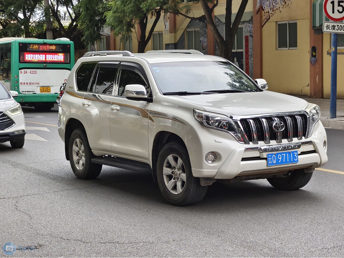 云Q·97113, Toyota Land Cruiser Prado 4th gen 5-door SUV (J150), 2nd facelift, 2017–2023