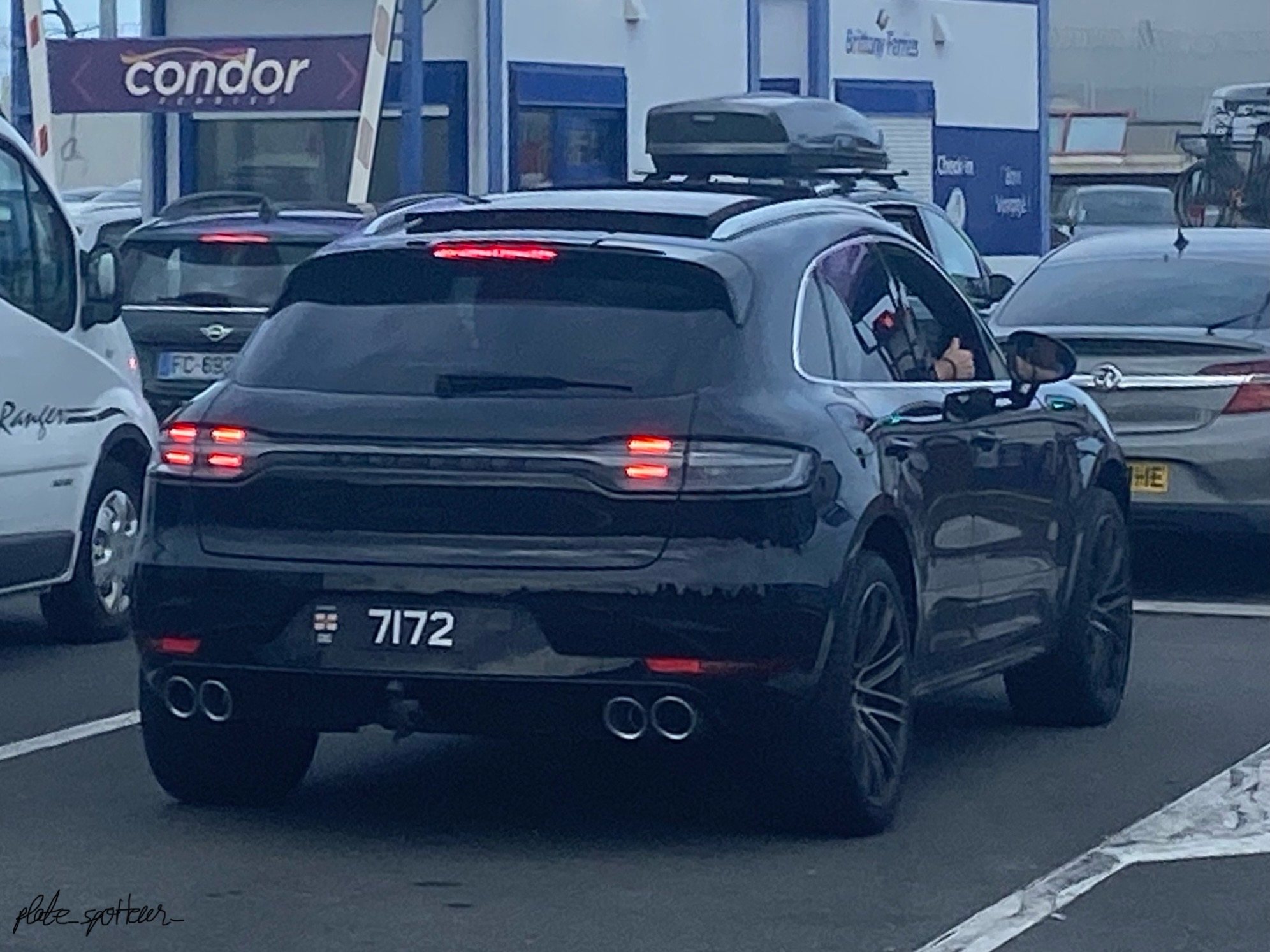7172, Porsche Macan 1st gen (95B),  1st facelift, 2018–2021