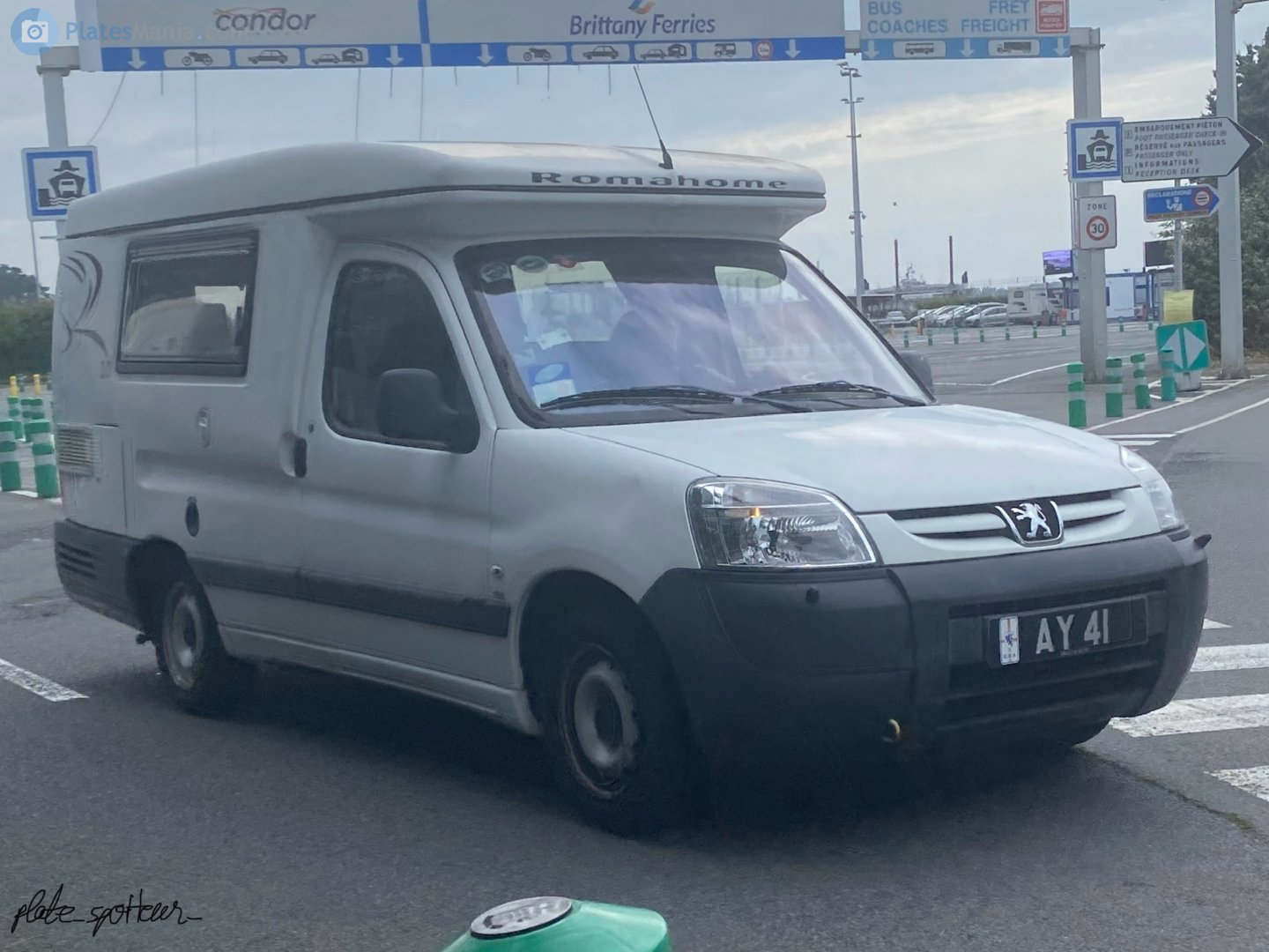 AY 41, Peugeot Partner 1st gen (Origin) (M49), facelift, 2002–2013 (–present for LATAM-market)