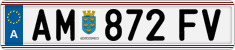 License plate of Austria, Regular plates