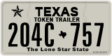 Texas, Token Trailer (123A-456)