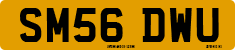 License plate of the United Kingdom, 2001 year system