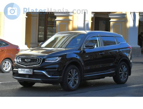 х999ам98, Geely Atlas