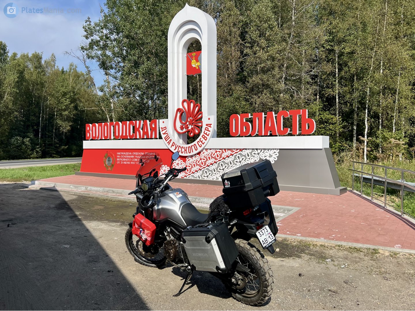 3373 ав 13, Honda CRF Series 1000L Africa Twin, 2015–2019