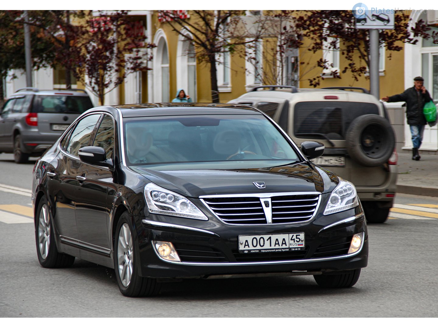 а 001 аа 45, Hyundai Equus 2nd gen (VI), 2009–2016