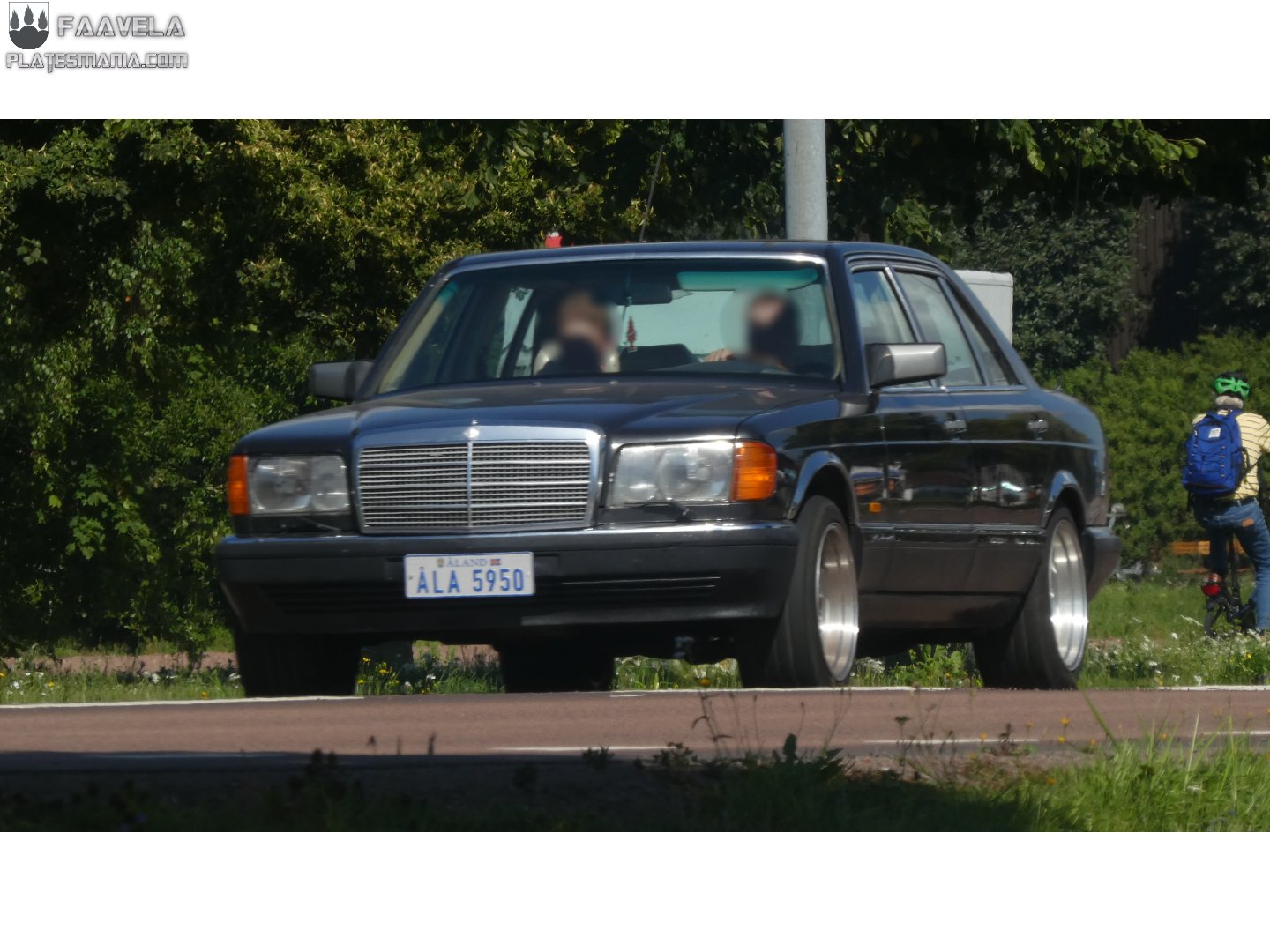 ÅLA 5950, Mercedes-Benz S-Klasse 4th gen Sedan (W126/V126), 1979–1991