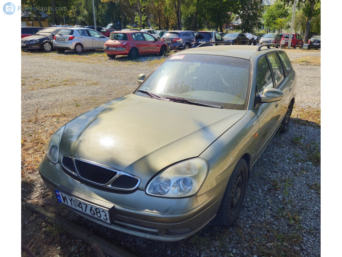 WY 47683, Daewoo Nubira 1st gen Wagon (J150), facelift, 1999–2004