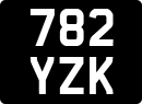 License plate of the United Kingdom, 1932 year system