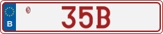 License plate of Belgium, Vanity Plates (2014)