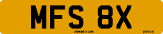 License plate of the United Kingdom, 1963 year system