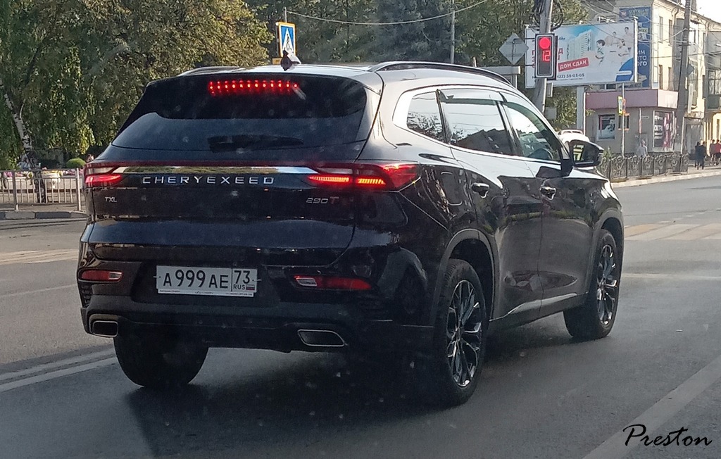 а 999 ае 73, Exeed (CheryExeed, Xingtu) TX/TXL (Lingyun) 1st gen TXL, 2019–2021