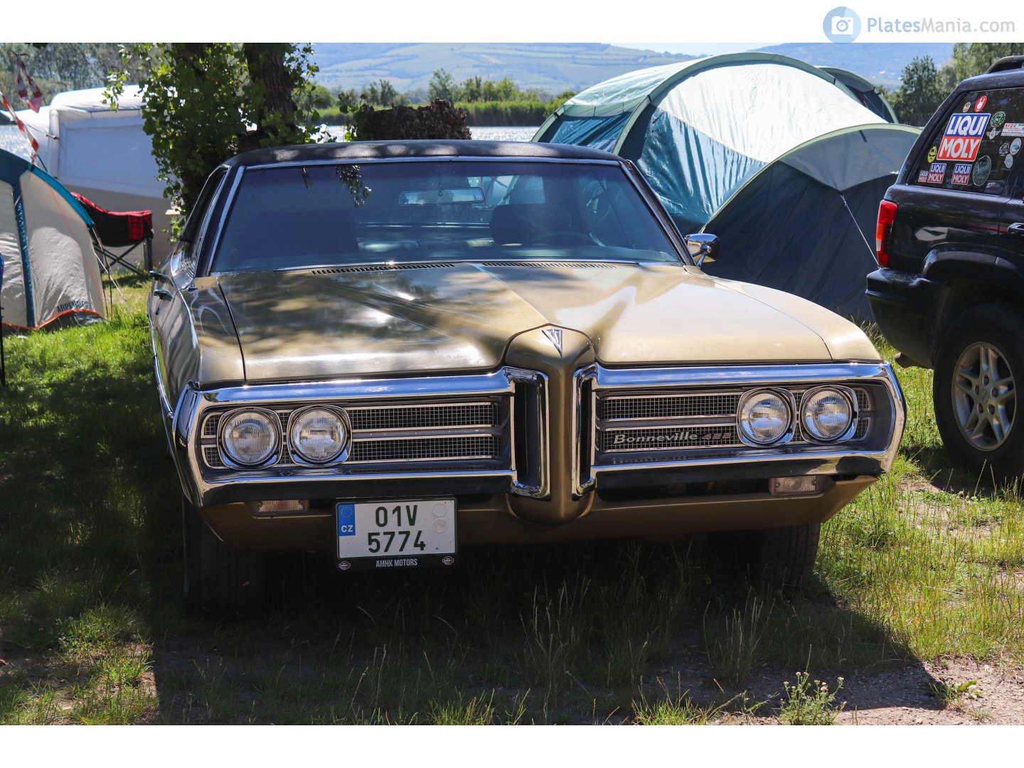 01V 5774, Pontiac Bonneville 4th gen 1969 2-door Hardtop (26237; B-body), 4th facelift, 1968–1969