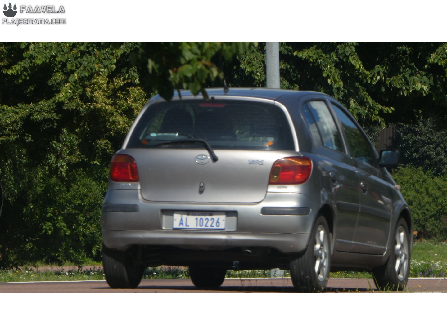 ÅL 10226, Toyota Yaris 1st gen 5-door Hatch (XP10), 1999–2005