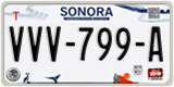 Sonora, Cars (AAA-000-A)